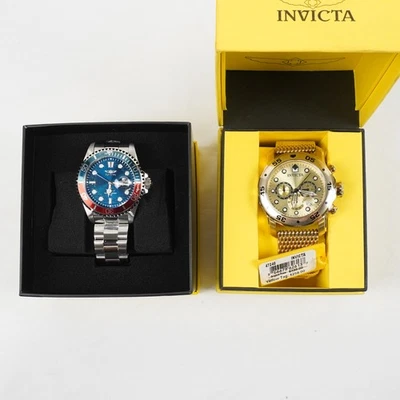 Relojes de cuarzo Invicta Pro Diver en 48 mm y 43 mm - 47240 y 30951 Lote de 2 Foto 1 de 4