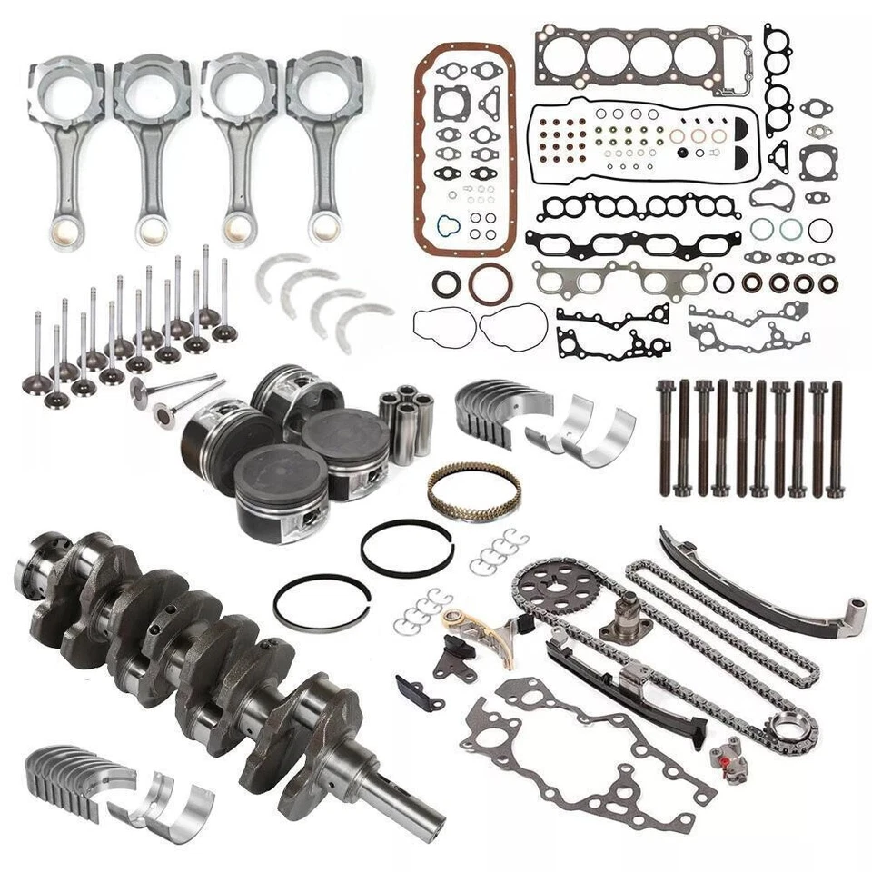 3RZ-FE 2.7L Engine Rebuild Overhaul Kit Crankshaft Rods Timing for Toyota Tacoma - Image 1 of 4