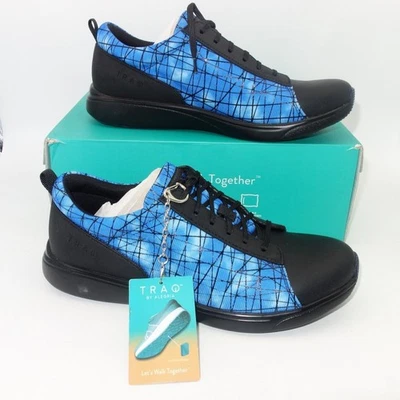 Новый Alegria Traq Qest шнурует вверх Smart ходьбы туфли синий размер 40 женщин 9,5-10 - Изображение 1 из 4