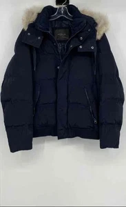 Marc New York Womens Blue Long Sleeve Full-Zip Puffer Jacket Size Large - Picture 1 of 6
