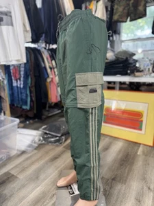Adidas Cargo Hose Herren Neu XL Grün Convertible Zip Off 2-in-1 Utility Athletic - Bild 1 von 15