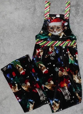 Mono para mujer No Boundaries Christmas Cat XS multicolor informal Foto 1 de 4