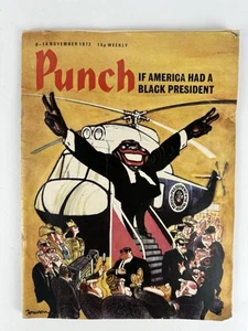Punch Magazine Nov 1972, The France American President Issue - Picture 1 of 14