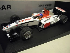 F1 BAR HONDA 005 2003 # 16 VILLENEUVE 1/18 MINICHAMPS 100030016 voiture formule - Imagen 1 de 7
