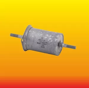 1 uF 10 % 500 VDC 220 VAC Imax 70 A RUSSISCHER DURCHSPEISUNG PIO KONDENSATOR KКБП-Ф KBP-F - Bild 1 von 2