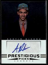 2012-13 Panini Prestige #54 Austin Rivers Prestigious Picks Signatures HS