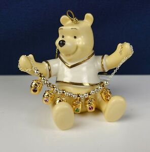 Lenox Winnie the Pooh Christmas Ornament - Bejeweled Honey Chain, Holiday