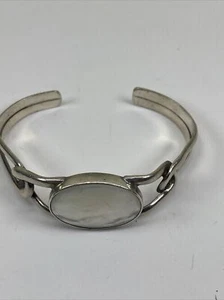 Bracciale Vintage Argento Sterling 925 Messico Firmato Novità Gioielli Donna - Foto 1 di 9