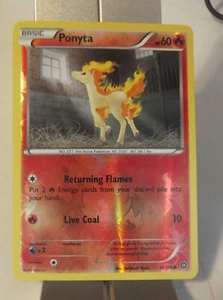 092PK016r - Ponyta- 016/114 - Steam Siege - Common Reverse - Picture 1 of 2