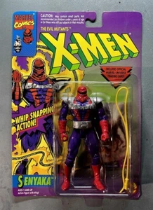 1994 MARVEL / TOYBIZ X-MEN SENYAKA (MOC) con AZIONE A SCATTO FRUSTA / 1° EDIZIONE - Foto 1 di 6