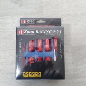 D1 SPEC Motorsport Sport Racing Mutter 20 Stück AL-7075 P1,5 L 40mm rot - B32 - Bild 1 von 7