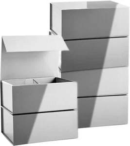 New 6 Pack Magnetic Gift Boxes with Lids, 9.5x7x4" Bridesmaid Proposal Box - Picture 1 of 5