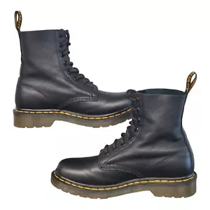 Dr. Doc Martens 1460 Pascal Damengröße 6 schwarzes Glattleder Kampfstiefel - Bild 1 von 8