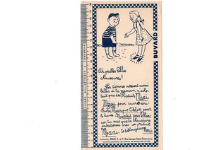 BUVARD MILLIMETRIQUE / MILLIMETRIC BLOTTING PAPER LABORATOIRES MAXI LABRATORIES - Picture 1 of 2