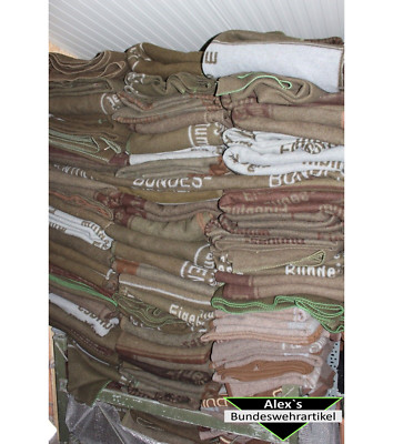 MILITÄR BIWAKDECKE 200x150 BUNDESWEHR DECKE ARMY BW SCHLAFDECKE CAMPING