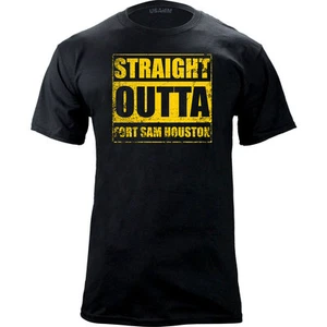 Camiseta Original Straight Outta Fort Sam Houston - Imagen 1 de 5