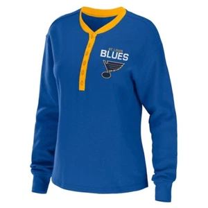 WEAR NHL Womens St. Louis Blues Long Sleeve Size S - Picture 1 of 2