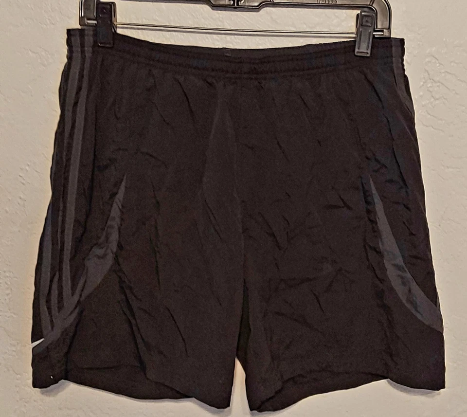 Bermuda de natação Adidas Super Nova masculina média preta - Imagem 1 de 1