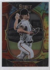 2023 Panini Select Concourse Tie-Dye Prizm /25 Carson Whisenhunt #33