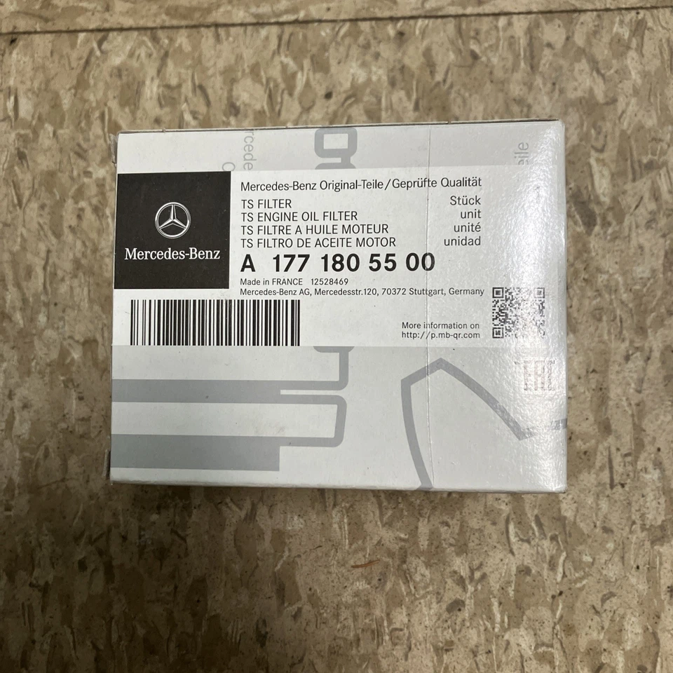 Оригинальный масляный фильтр двигателя Mercedes-Benz S580 Maybach S580 1771805500 - Изображение 1 из 1
