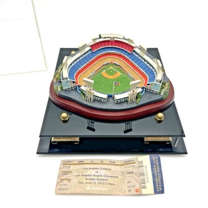 Dodger Stadium 40th Anniversary Replica Model w/ Display Base & 2012 Ticket - Picture 1 of 13