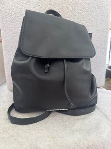 Mochila de cuero negra Victorias Secret - Imagen 1 de 7