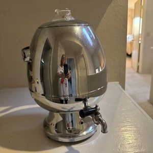 Percolador vintage Art Deco Hamilton Beach cromado café fiesta - Imagen 1 de 10