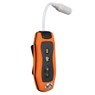 8GB MP3 Player Swimming Underwater Diving Spa + FM Radio  Headphones Orange Q9R4