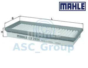MAHLE Filtro de Aire Insertar Calidad OEM Recambio (Motor Admisión) LX 2034 - Imagen 1 de 1