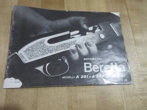 Beretta Model A 301 A 300 & A300 SF owners manual (w17) - Picture 1 of 4