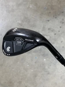 Cleveland Rotex 2.0 RTX 588 Black 60° Lob Wedge Dynamic Gold Tour Issue S400 RH - Picture 1 of 10