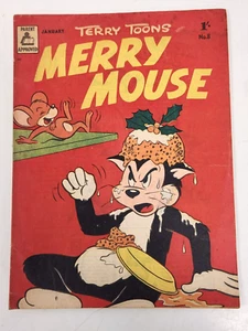 Vintage Australian Terry Toons Comic: Merry Mouse #8 - Bild 1 von 3