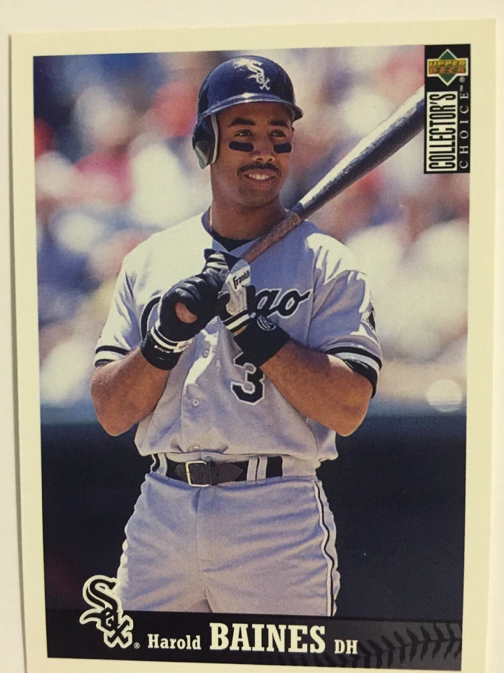 HAROLD BAINES 1997 Collector’s Choice #75 White Sox Hall Of Fame HOF 7/21/19 - Image 1 of 1