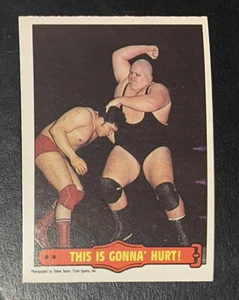 This Is Gonna' Hurt! 1985 O-PEE-CHEE OPC WWF Wrestling Stars Series 2 #35 - Picture 1 of 2