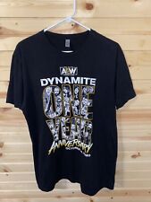 All Elite Wrestling AEW Dynamite One Year Anniversary Oct 14,2020 Black Sz L