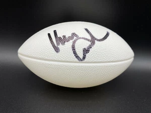Cincinnati Bengals Kenny Anderson Dave Lapham AE Door Autographed Mini Football - Bild 1 von 7