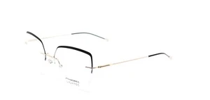 Nuevas gafas auténticas Morel Lightec LT 30216L DN01 negro mariposa/plateado - Imagen 1 de 3