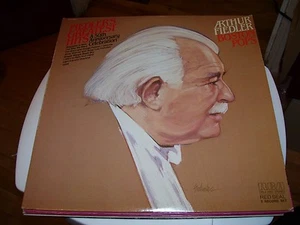 ARTHUR FIELDER'S  GREATEST HITS 50TH ANNIVERSARY CELEBRATION-2 LP-NM-RCA REDSEAL - Picture 1 of 2