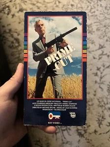Prime Cut Beta Betamax NOT VHS First Release KEY VIDEO LEE MARVIN GENE HACKMAN - Picture 1 of 6