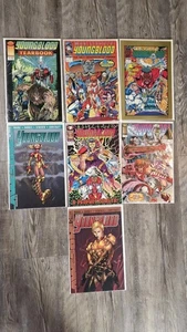 Youngblood Comic Lot 7 Books Image Rob Liefeld Badrock Extreme Strikefile - Picture 1 of 4
