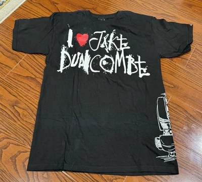 Camisa de Patineta Ciega Vintage Talla M I Lovc Jake Duncombe Gráfico Foto 1 de 4