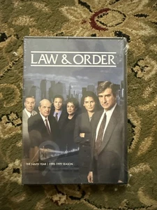 Law & Order The Ninth Year DVD Sam Waterston NEW Season 9 - Picture 1 of 3
