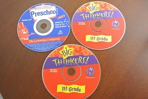 Children Learning School PC Games Ages 2-7 BIG THINKERS! 1ST GRADE & PRESCHOOL - Picture 1 of 1