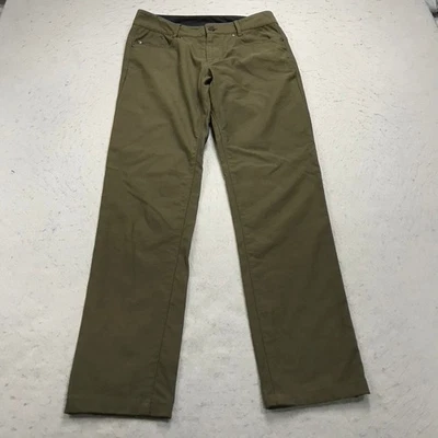 Pantalones Outlier Para Hombre 29x31 Verde Strongtwill Dos Vías Elastizados Chinos Informales Planos Foto 1 de 4