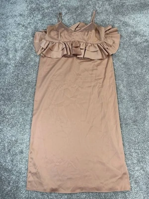 Vestido Au Printemps Paris para mujer blusa marrón mediana * Foto 1 de 4