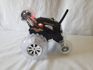 Thunder Tumbler Spinning Stunt Monster Car Black Sharper Image NO REMOTE - Picture 1 of 8