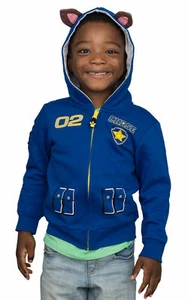 Kids Youth Paw Patrol Cartoon TV Series I Am Chase Character ZIp Up Hoodie - Picture 1 of 12
