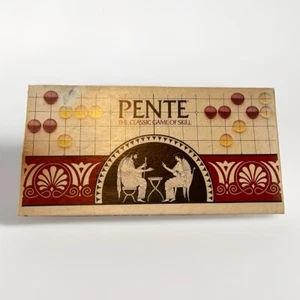 Vintage Pente The Classic Game Of Skill Parker Bros. Board Game Complete-1984 - Picture 1 of 4