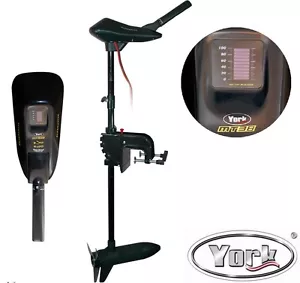 YORK Bootsmotor Trolling Motor Elektromotor Angelmotor 12V 30/38/46/56/66 Lbs - Bild 1 von 4