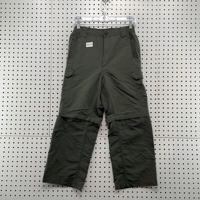 VTG BSA Venturing Convertible Hiking Pants Men XS Fits Olive Green Outdoor 26x24 - Image 1 of 4